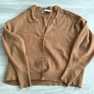 Zara | Camel Cozy Cardigan | Used